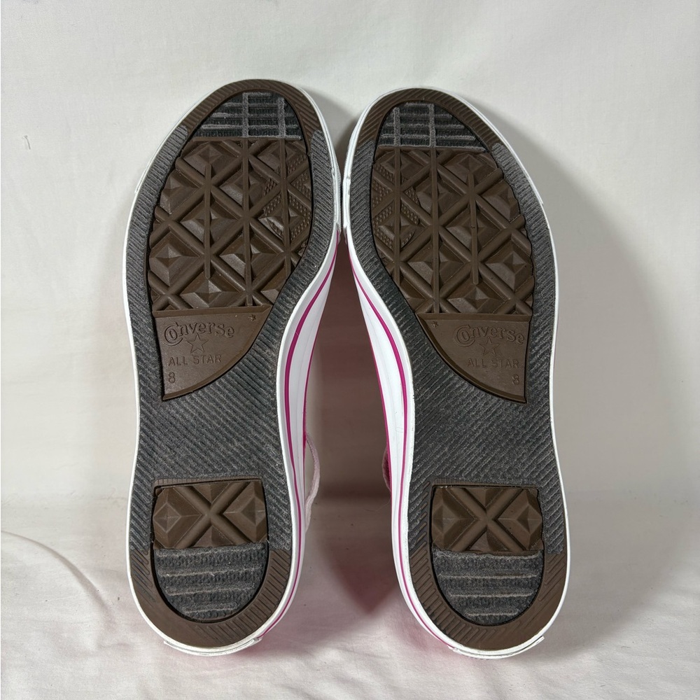Converse All Star Bright Pink Tie Dye Lace Up Unisex Sneakers SZ M's 8/W's 10 - Picture 12 of 12
